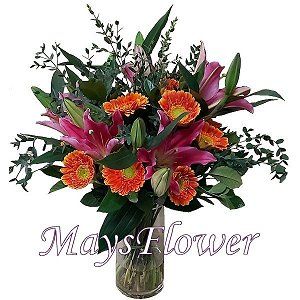 Flower Arrangement in Vase flower-in-vase-108
