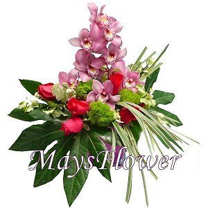 Flower Arrangement in Vase flower-in-vase-112