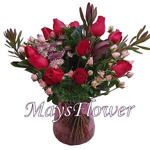 Flower Arrangement in Vase flower-in-vase-115
