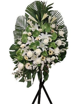 Funeral Flower Basket funeral-flower-116