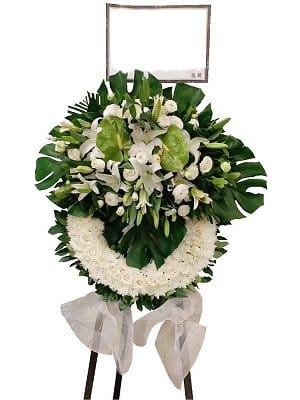 Funeral Flower Basket funeral-wreaths-212