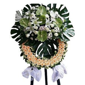 Funeral Flower Basket funeral-wreaths-221