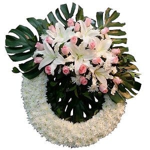 Funeral Flower Basket funeral-wreaths-317
