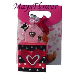 Music Box & Key Chain - Mays Flower Shop key-chain-331