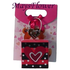 Music Box & Key Chain - Mays Flower Shop key-chain-332