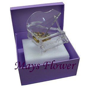 Music Box & Key Chain - Mays Flower Shop gift-music-box-1241