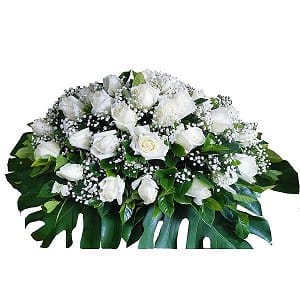 Funeral Flower Basket o-coffin-flower-128
