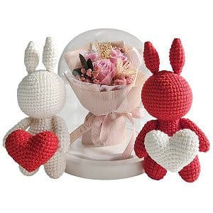 White Valentine's Day Flower (14-Mar) y-valentines-flower-2671
