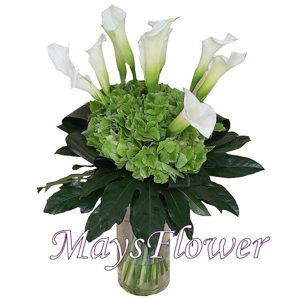 Flower Arrangement in Vase - flower-in-vase-101