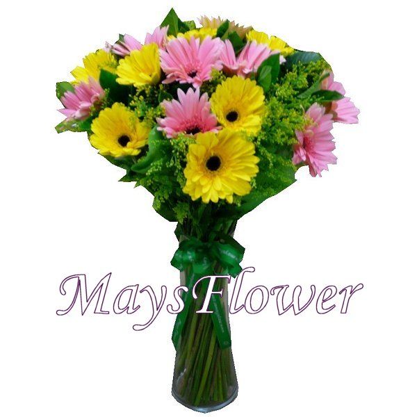 Flower Arrangement in Vase - flower-in-vase-105