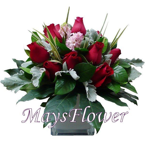 Flower Arrangement in Vase - flower-in-vase-109