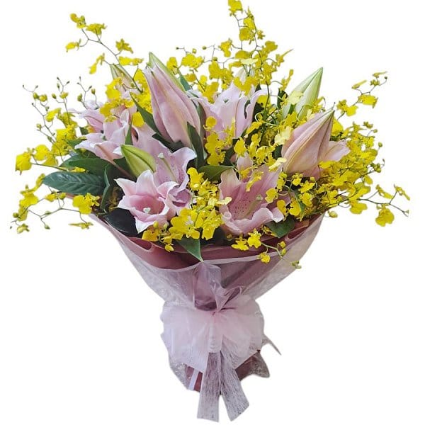 Lilies Bouquet - lily-bouquet-504