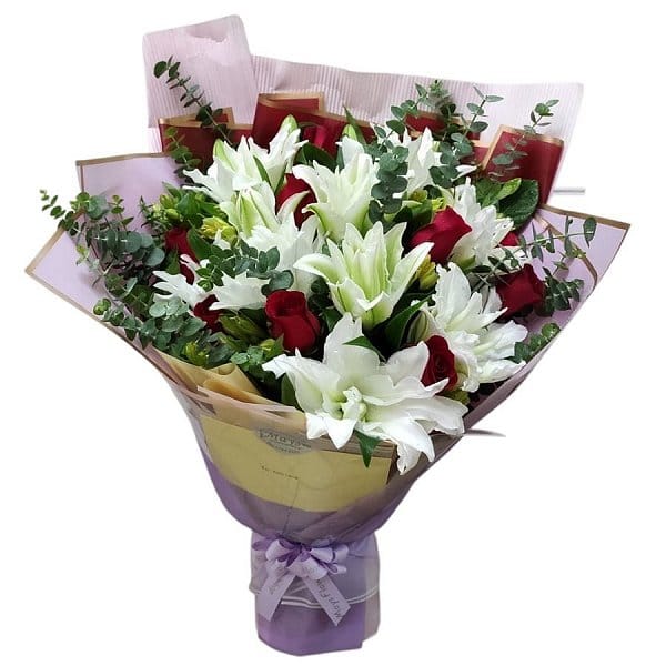 Lilies Bouquet - lily-bouquet-507